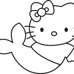 Hello Kitty mermaid