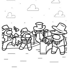 Airship from Among Us