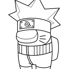 Naruto in Among Us