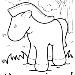 A simple horse
