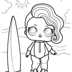 Athletic Club Surfer Babe