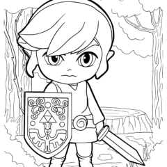 Baby Link from Zelda