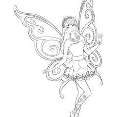 Barbie – butterfly