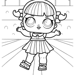 Captain of the Spirit Club Cheerleading Team