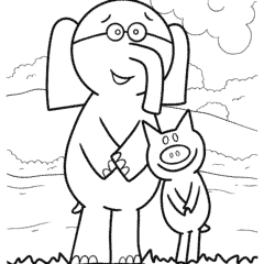 Characters of the book Elephant and Piglet