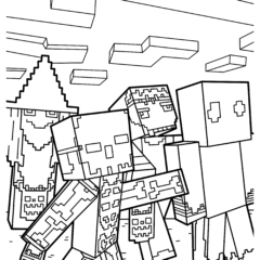 Creepy Minecraft for Halloween