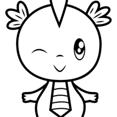 Cute little dragon Spike