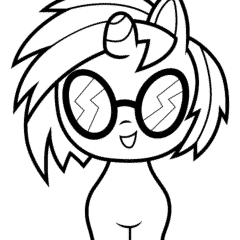 Cute pony DJ Pon-3