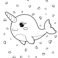 Cute Unicorn Dolphin