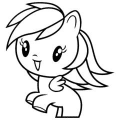 Cutie Rainbow Dash