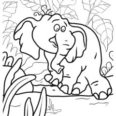 Elephant Tantor from Tarzan