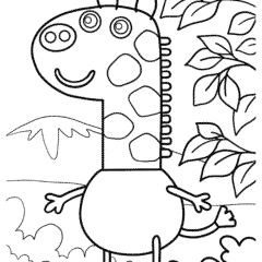Gerald the Giraffe from Peppa Pig