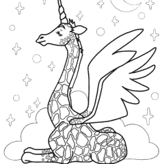 Giraffe Unicorn