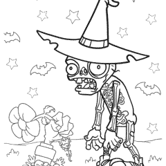 Halloween themed zombies