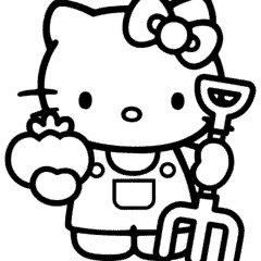 Hello Kitty Gardener