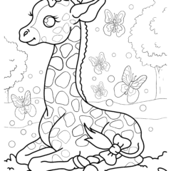 Kawaii Giraffe