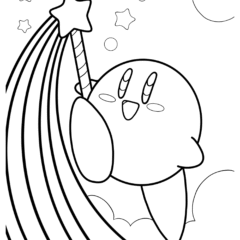 Kirby with Magic Wand