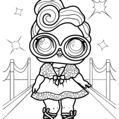 L.O.L. Doll Face from Club Glam