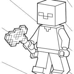 Lego Minecraft Steve