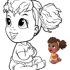 Little Tilly Tinker brown-haired