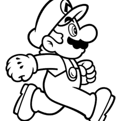Mario is running