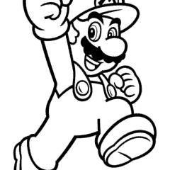 Mario jumped