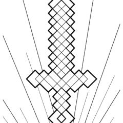 Minecraft Diamond Sword