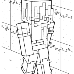 Minecraft girl Alex