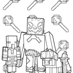 Minecraft Inspired by Halloween