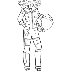 Nikki the astronaut