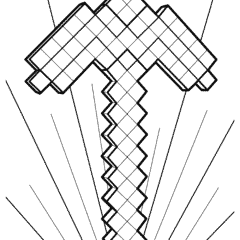 Pickaxe in minecraft