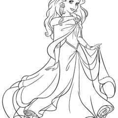 Princess Ariel with crown