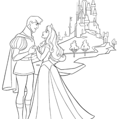 Princess Aurora and Prince Philip