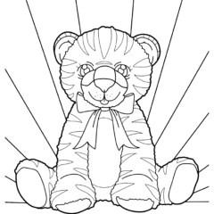 Simple Tiger for Preschoolers