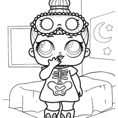 Sleepy Bones from Club Sleepover