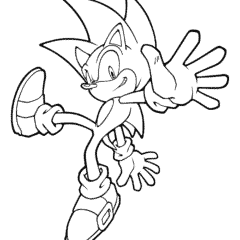 Sonic the Hedgehog can run fast