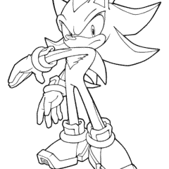 Sonic the Hedgehog is running
