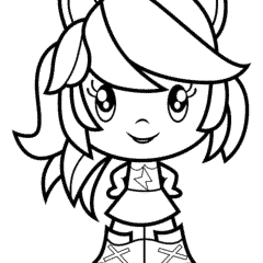 Sweet Equestria Girl Rainbow Dash