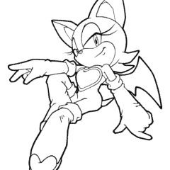 The slightly narcissistic bat Rouge