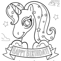 Unicorn for kids