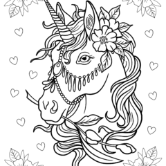 Unicorn Horse